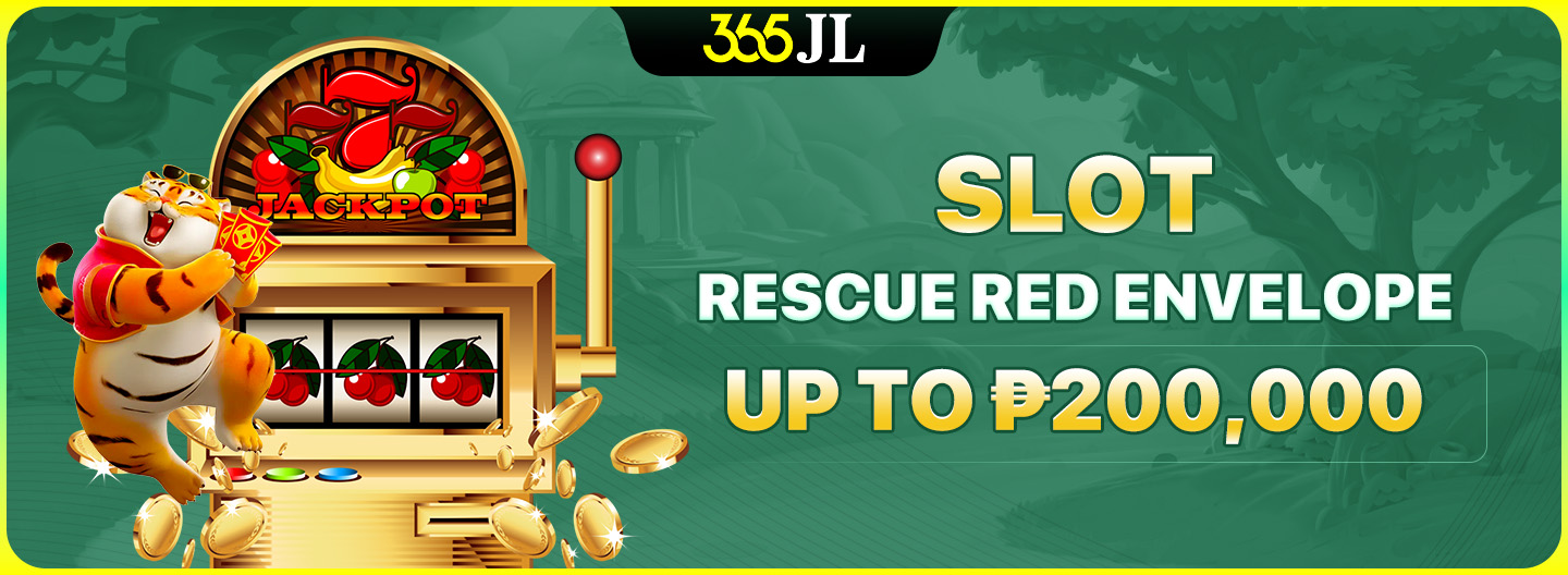A promotional image for the Slot Rescue Red Envelope event